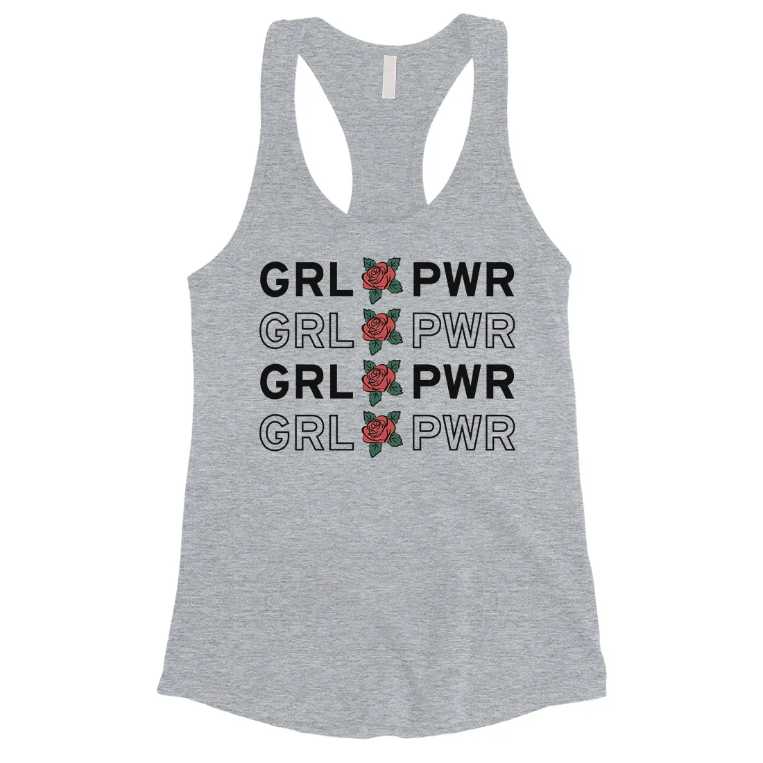 365 Printing Girl Power Womens Radiant Strong Tank Top Gift For Friend