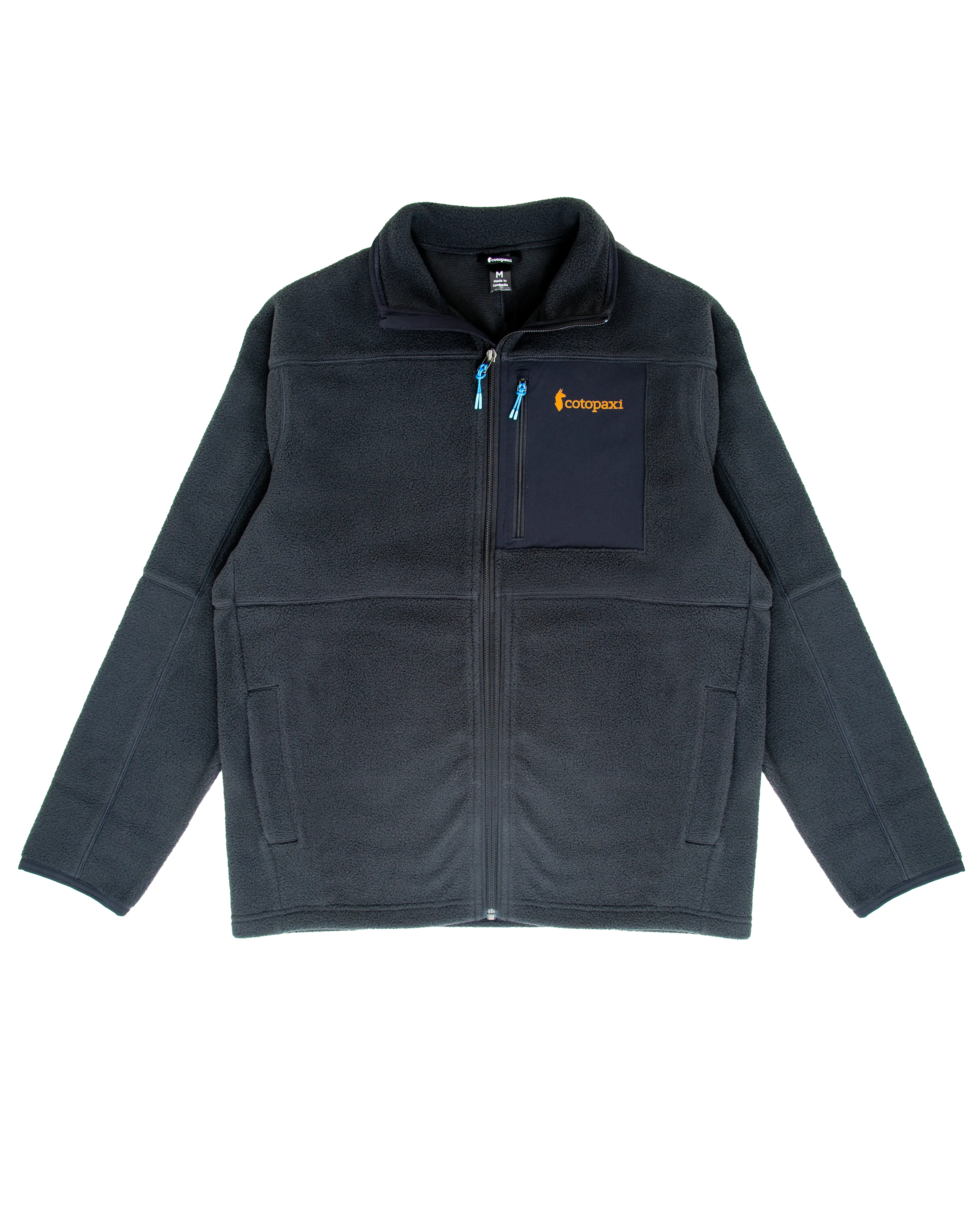 Abrazo Full Zip Fleece Jacket in Cotopaxi Black