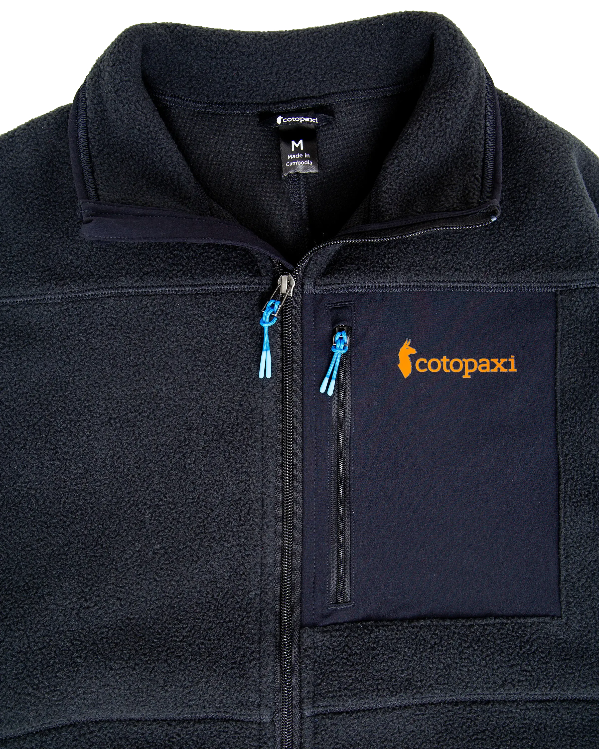 Abrazo Full Zip Fleece Jacket in Cotopaxi Black