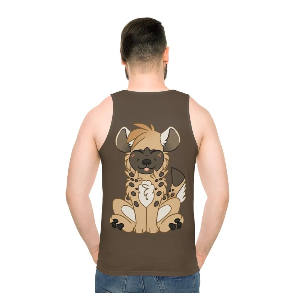 Adorable Chibi Hyena Unisex Tank Top