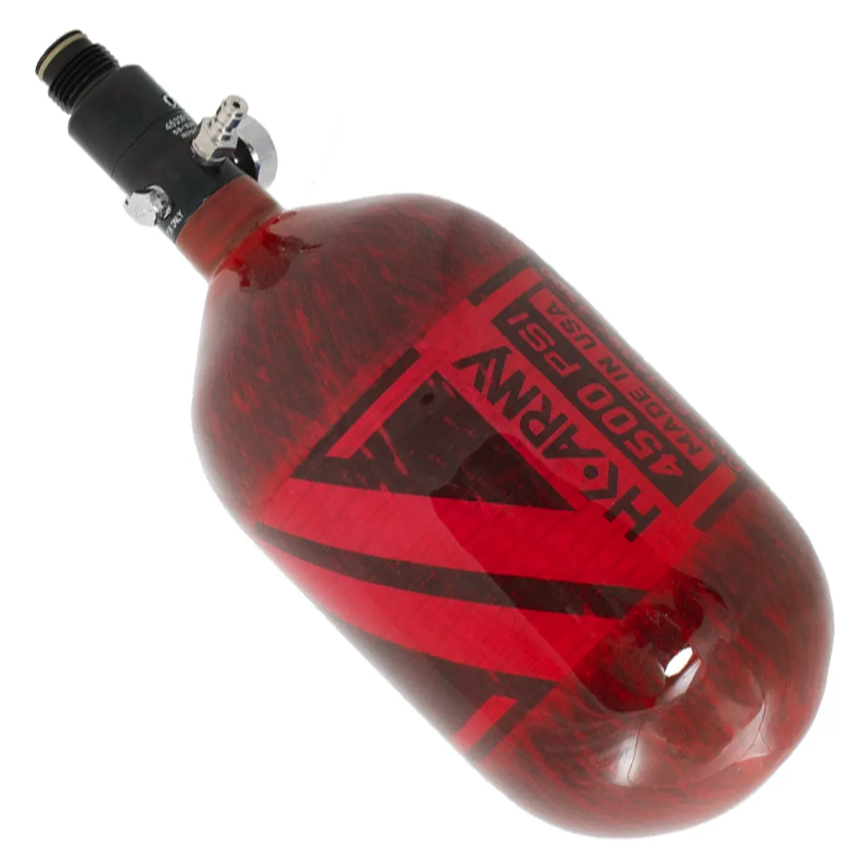 AeroLite Carbon Fiber Tank - 68ci / 4500psi  - Red