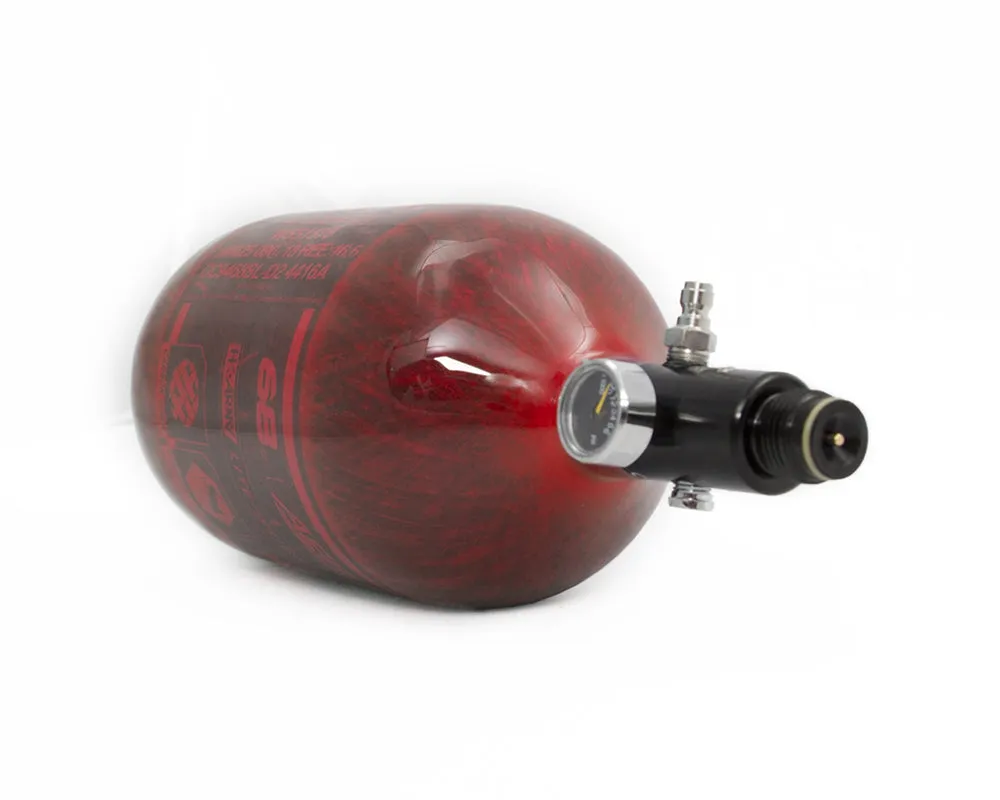 AeroLite Carbon Fiber Tank - 68ci / 4500psi  - Red