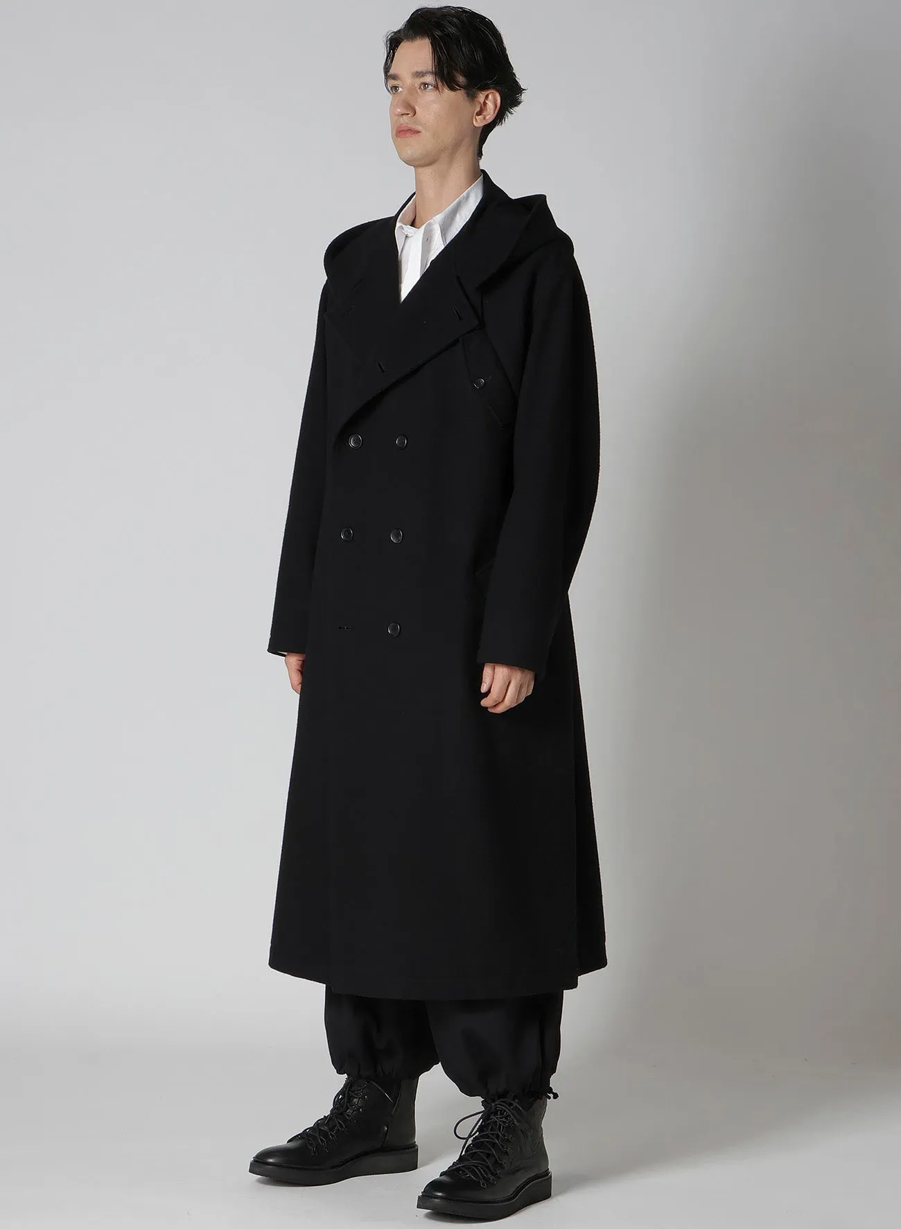 AIRY MOSSER W FRONT HOODED COAT