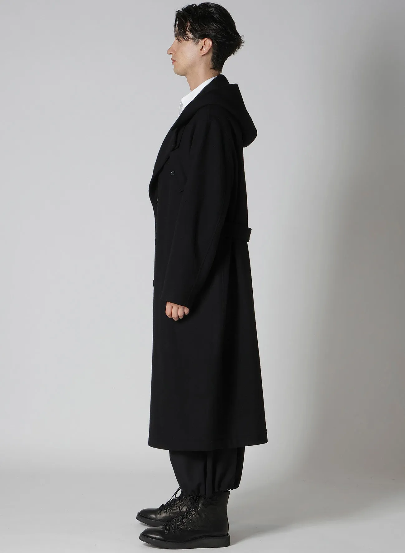 AIRY MOSSER W FRONT HOODED COAT