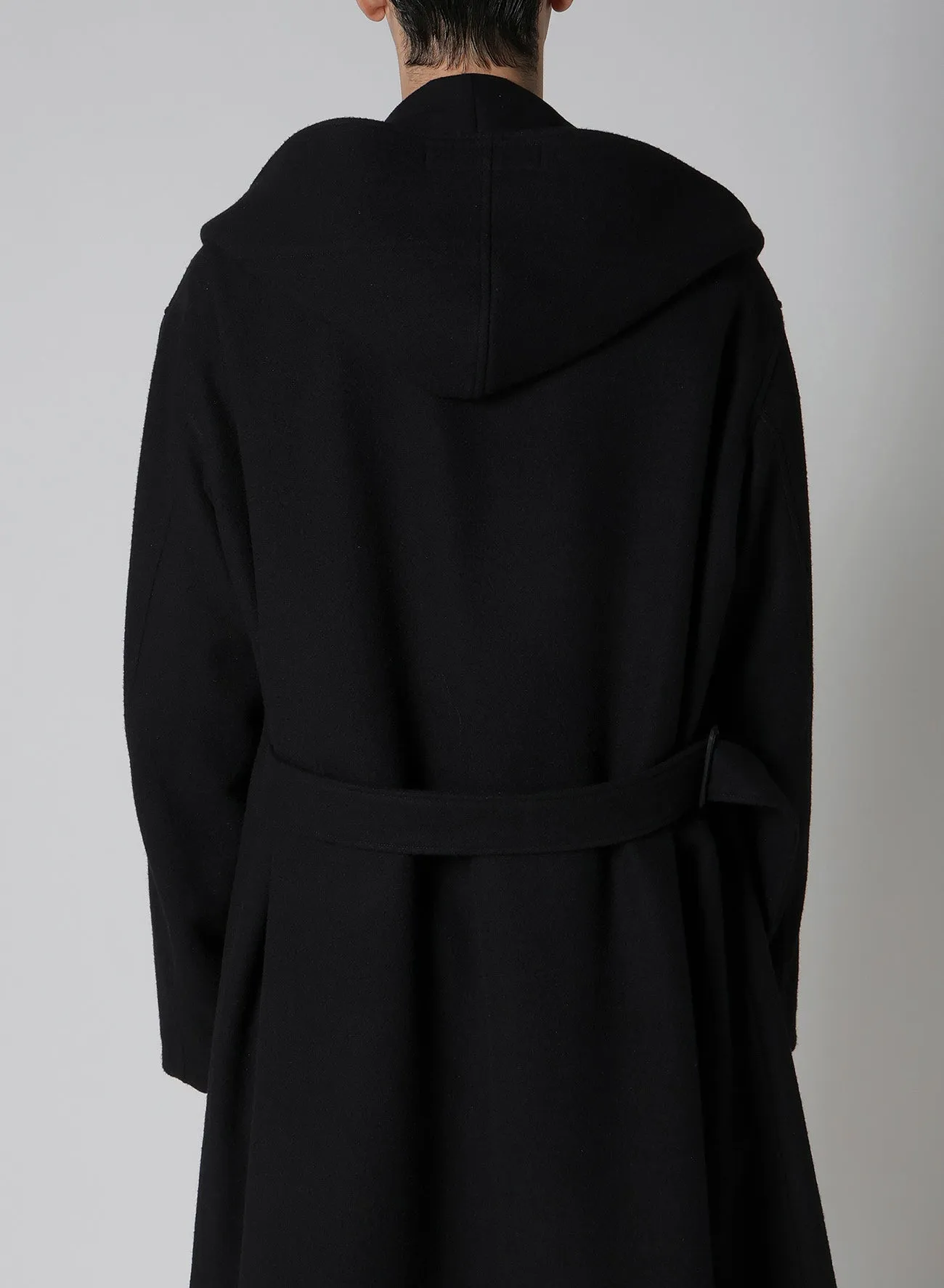 AIRY MOSSER W FRONT HOODED COAT