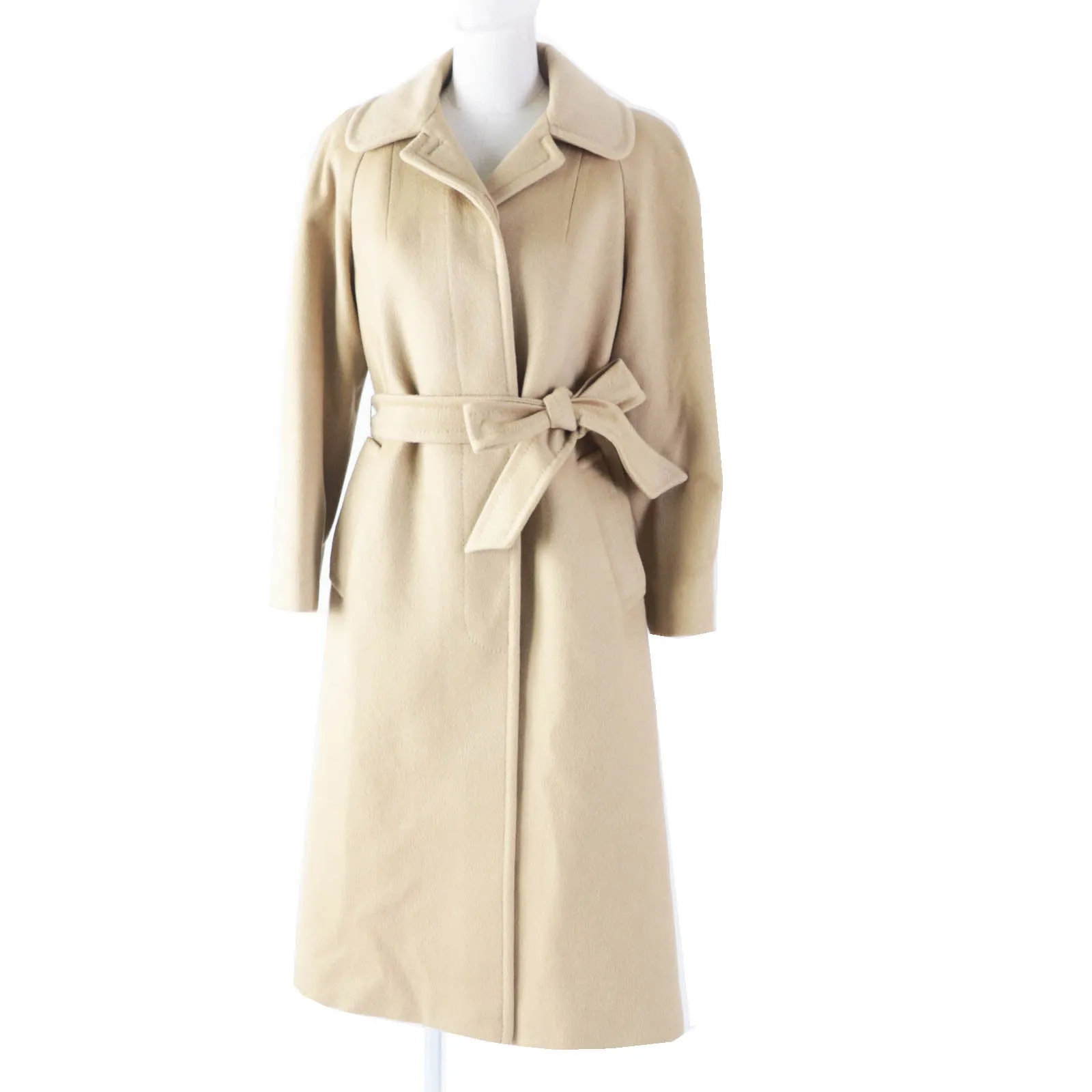 Aquascutum Cashmere Belted Long Coat Women