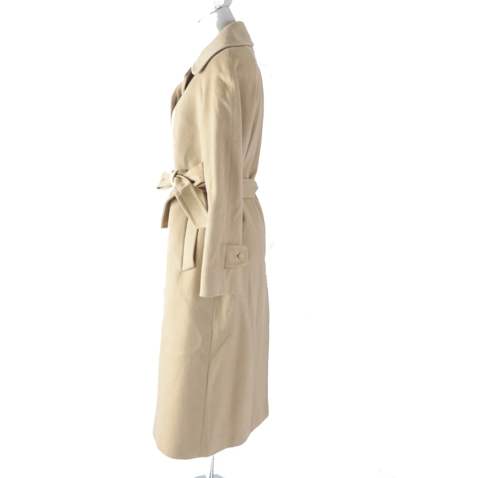 Aquascutum Cashmere Belted Long Coat Women