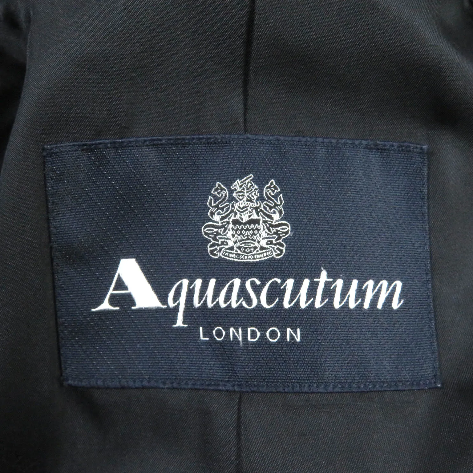 Aquascutum Cashmere Coat Black 34