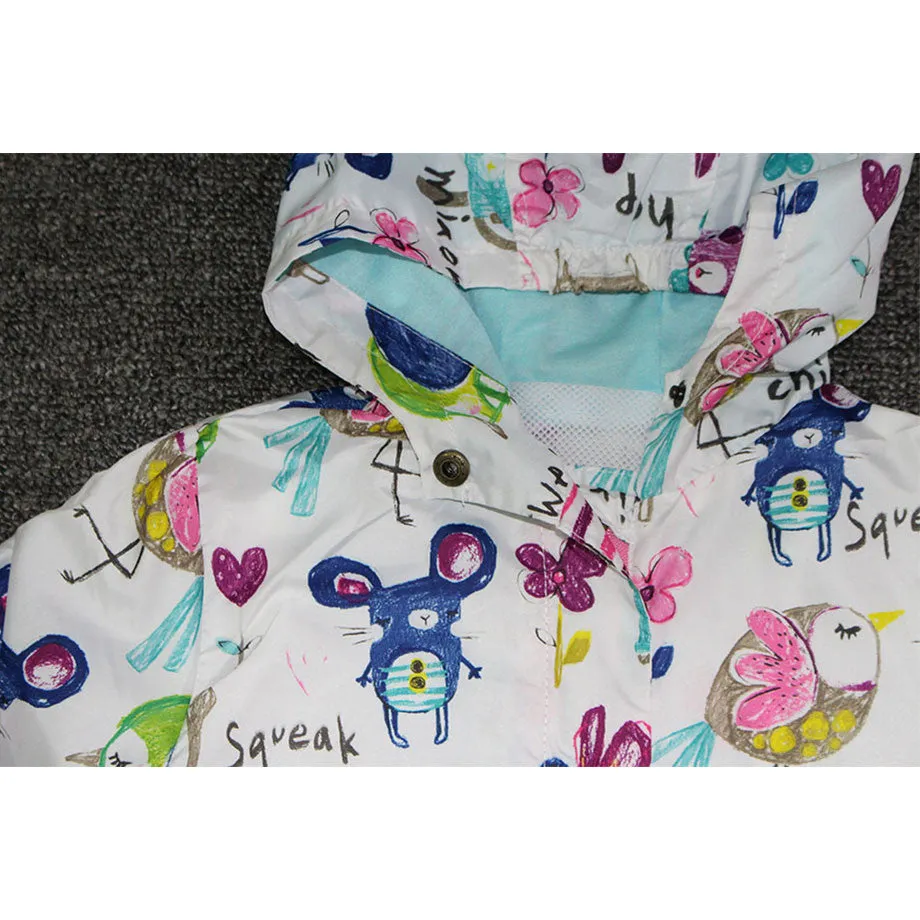 Autumn Outerwear Graffiti Jackets For Girls - Free Shipping to N.A.