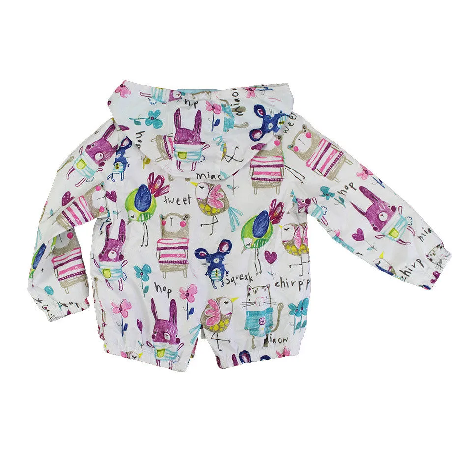 Autumn Outerwear Graffiti Jackets For Girls - Free Shipping to N.A.