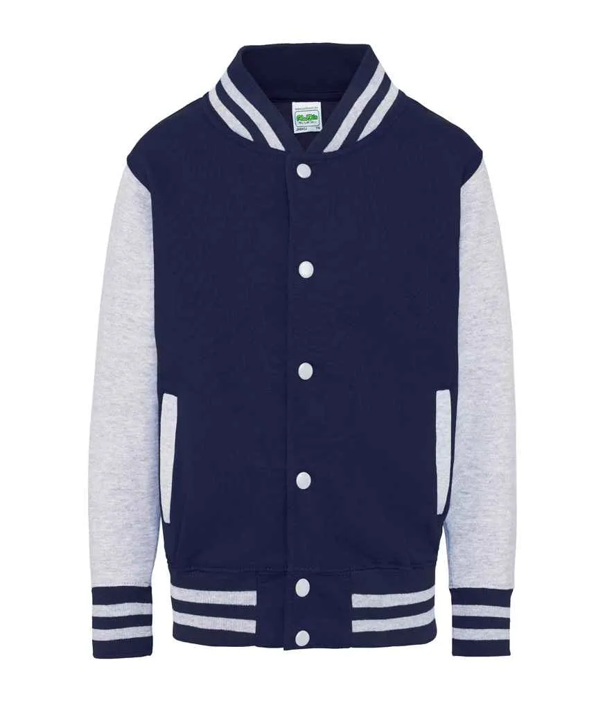 AWDis Kids Varsity Jacket