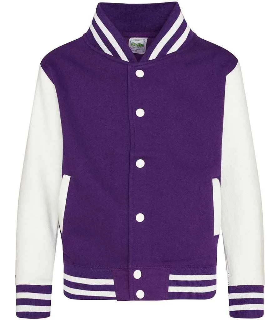 AWDis Kids Varsity Jacket