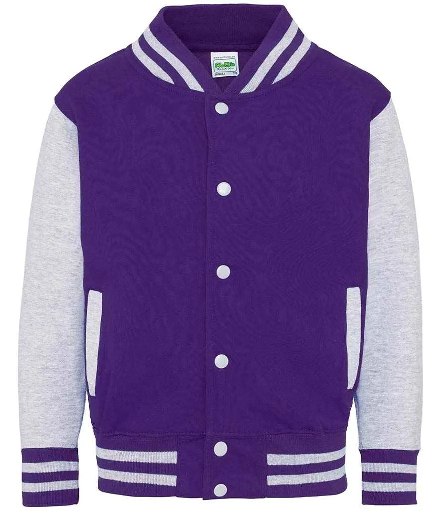 AWDis Kids Varsity Jacket