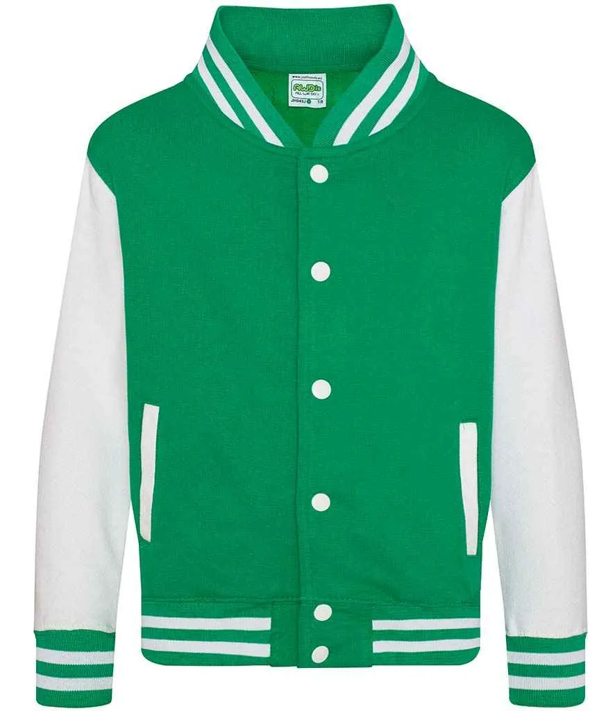 AWDis Kids Varsity Jacket