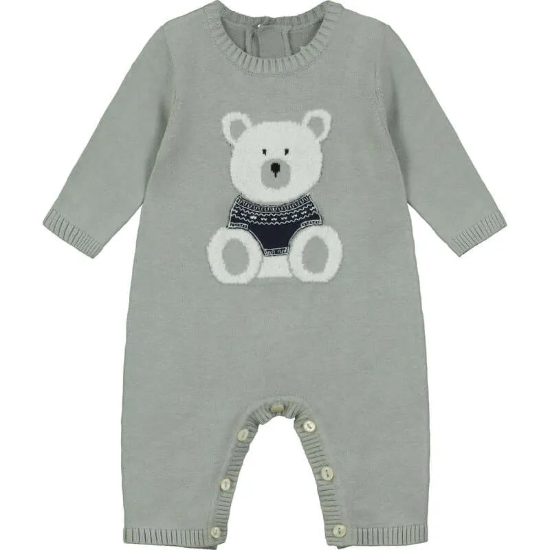 Baby Boys Easton Grey Knitted Set