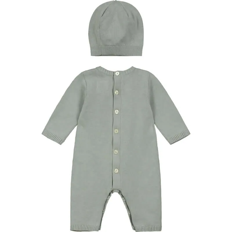 Baby Boys Easton Grey Knitted Set