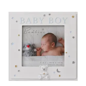 Bambino Baby Boy Resin Photo Frame