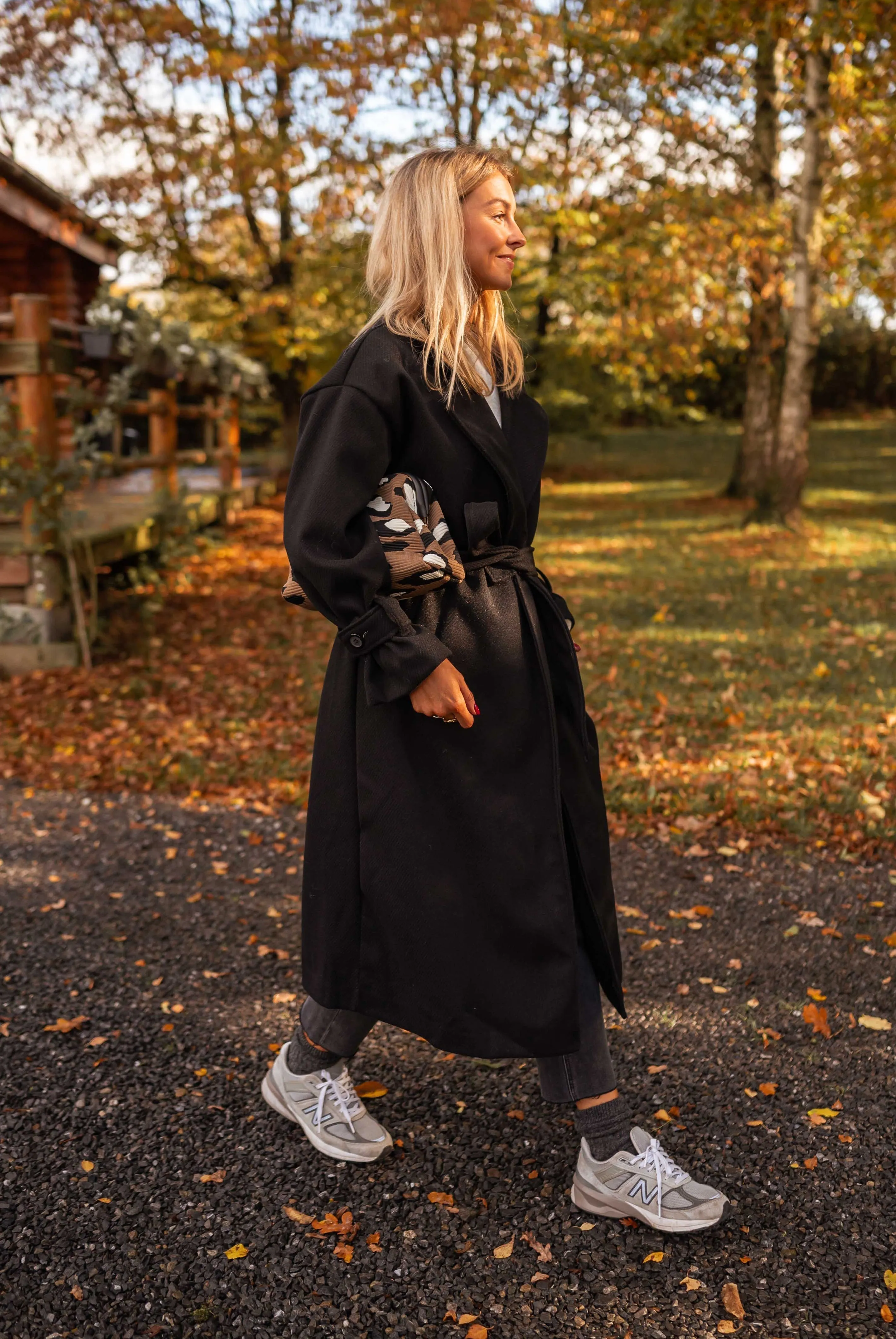 Black Maddy Coat