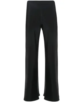 Black Silk Chute Pant