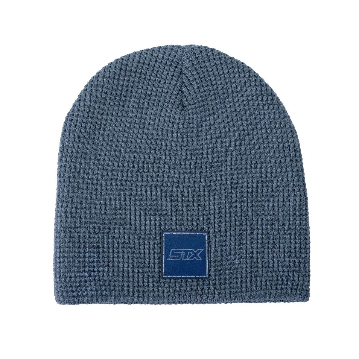 Blue Knit Hat with  Blue STX Patch