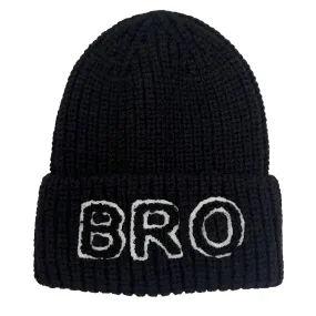 Bro Knit Hat-Obsidian