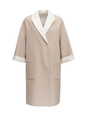 Brunello Cucinelli Oversized Reversible Coat