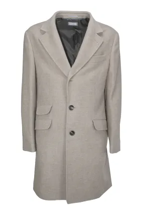 Brunello Cucinelli Single-Breasted Long Sleeved Coat