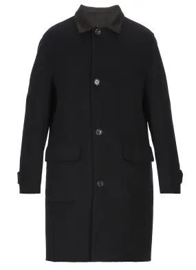 Brunello Cucinelli Single-Breasted Reversible Coat