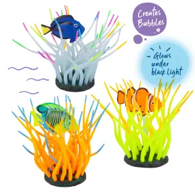 Bubbling Sea Anemone with Fish Tank Ornament