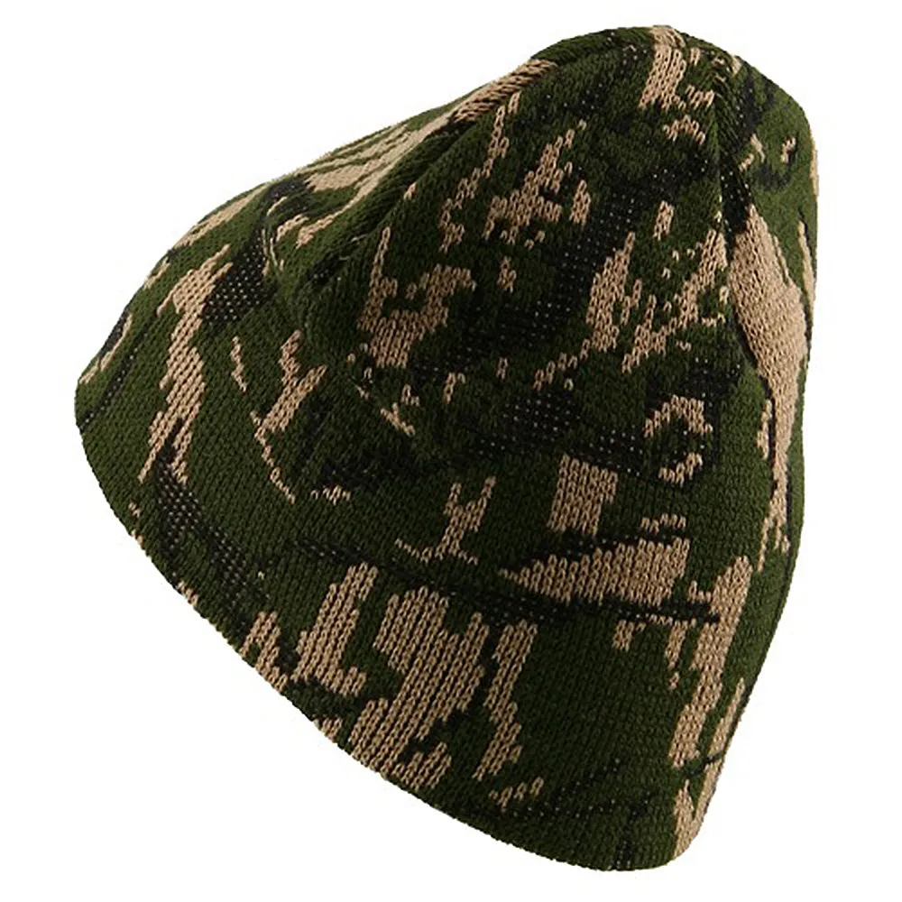 Camo Knit Cap