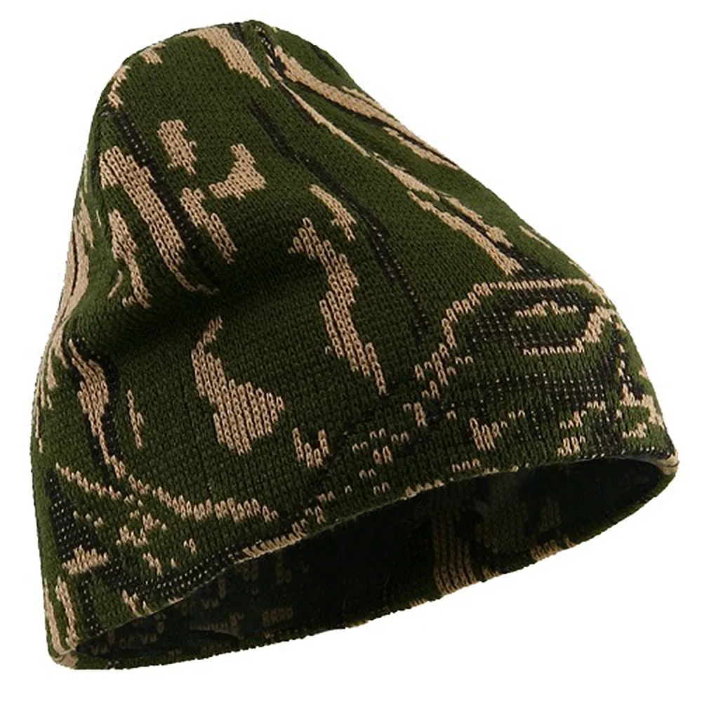 Camo Knit Cap