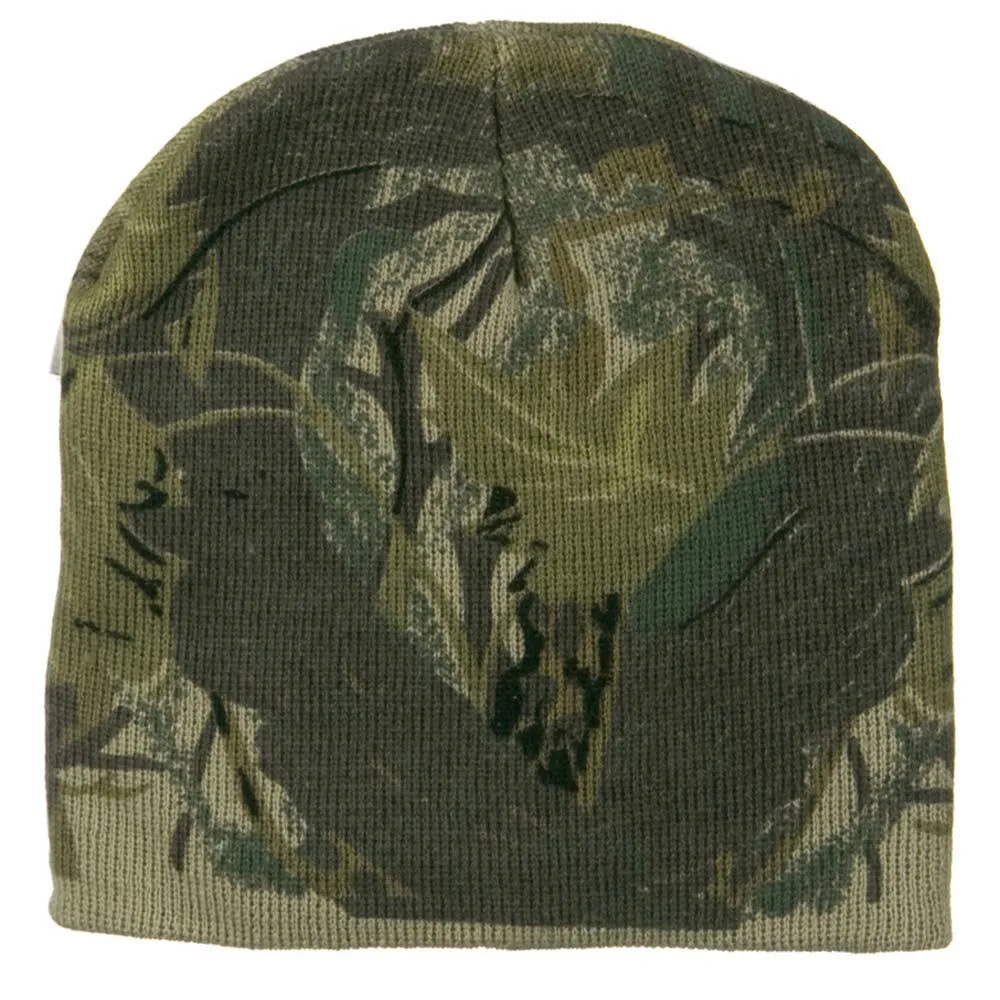 Camo Knit Cap