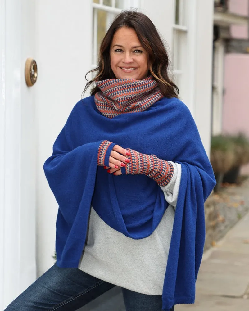 Cashmere Blend Geo Snood