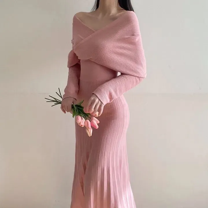 Celina Knit Long Dress