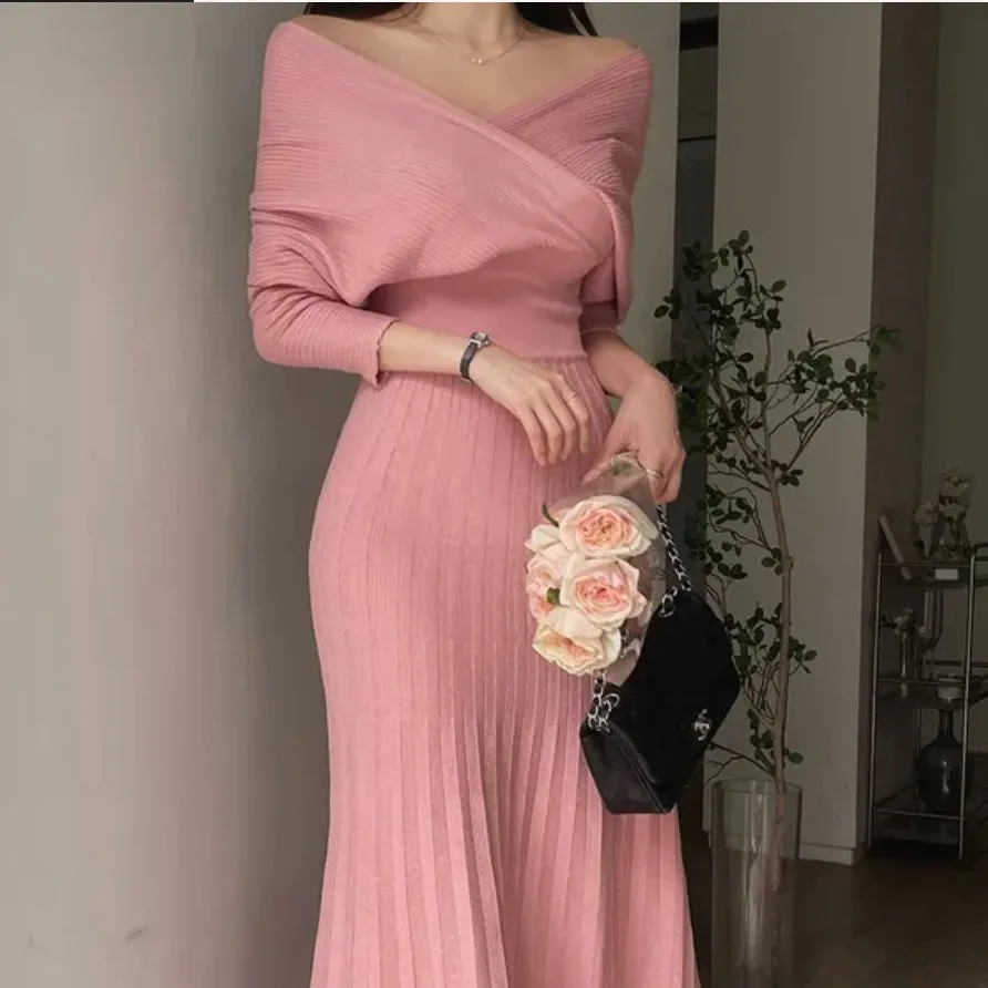 Celina Knit Long Dress