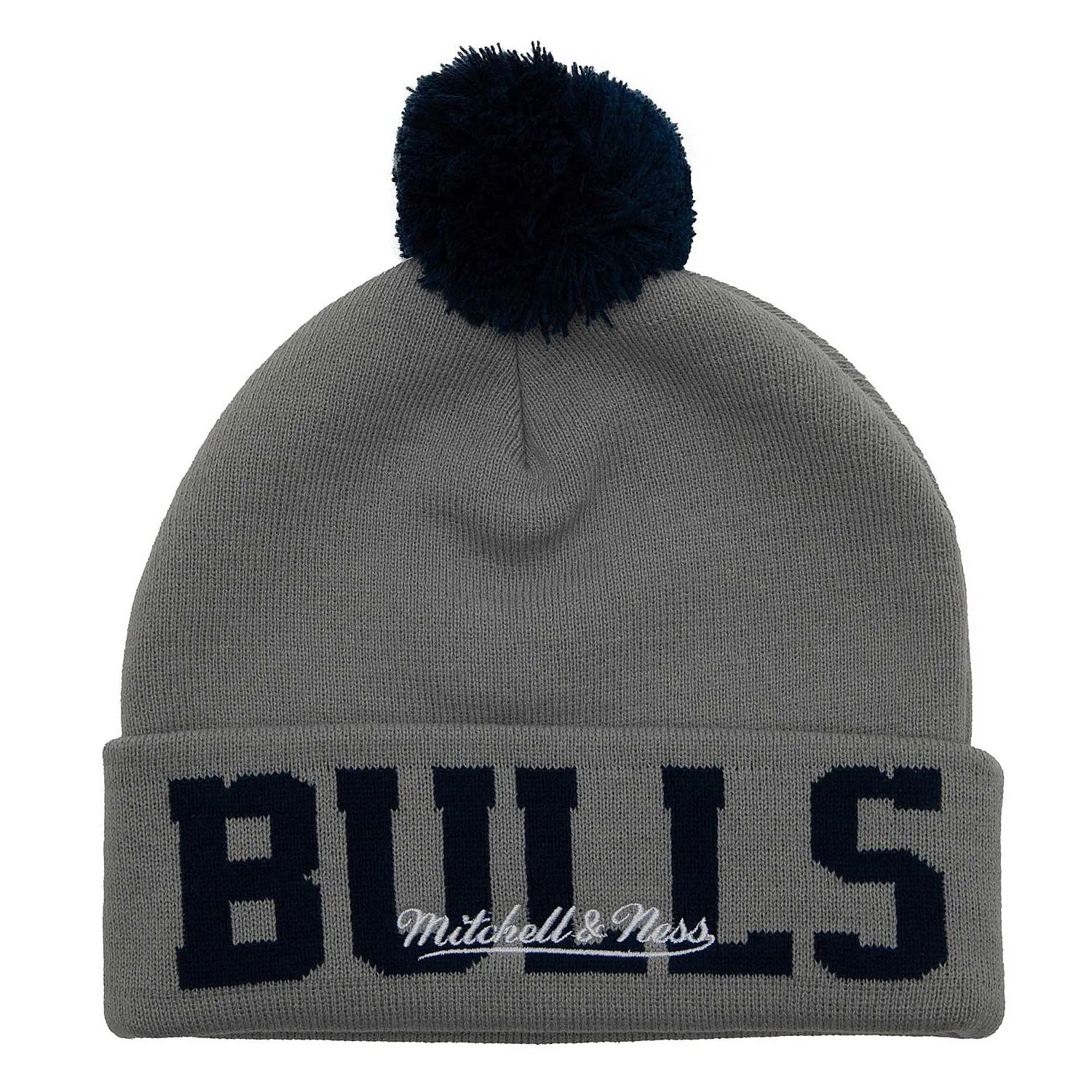 Chicago Bulls Full Boar Pom Knit Hat