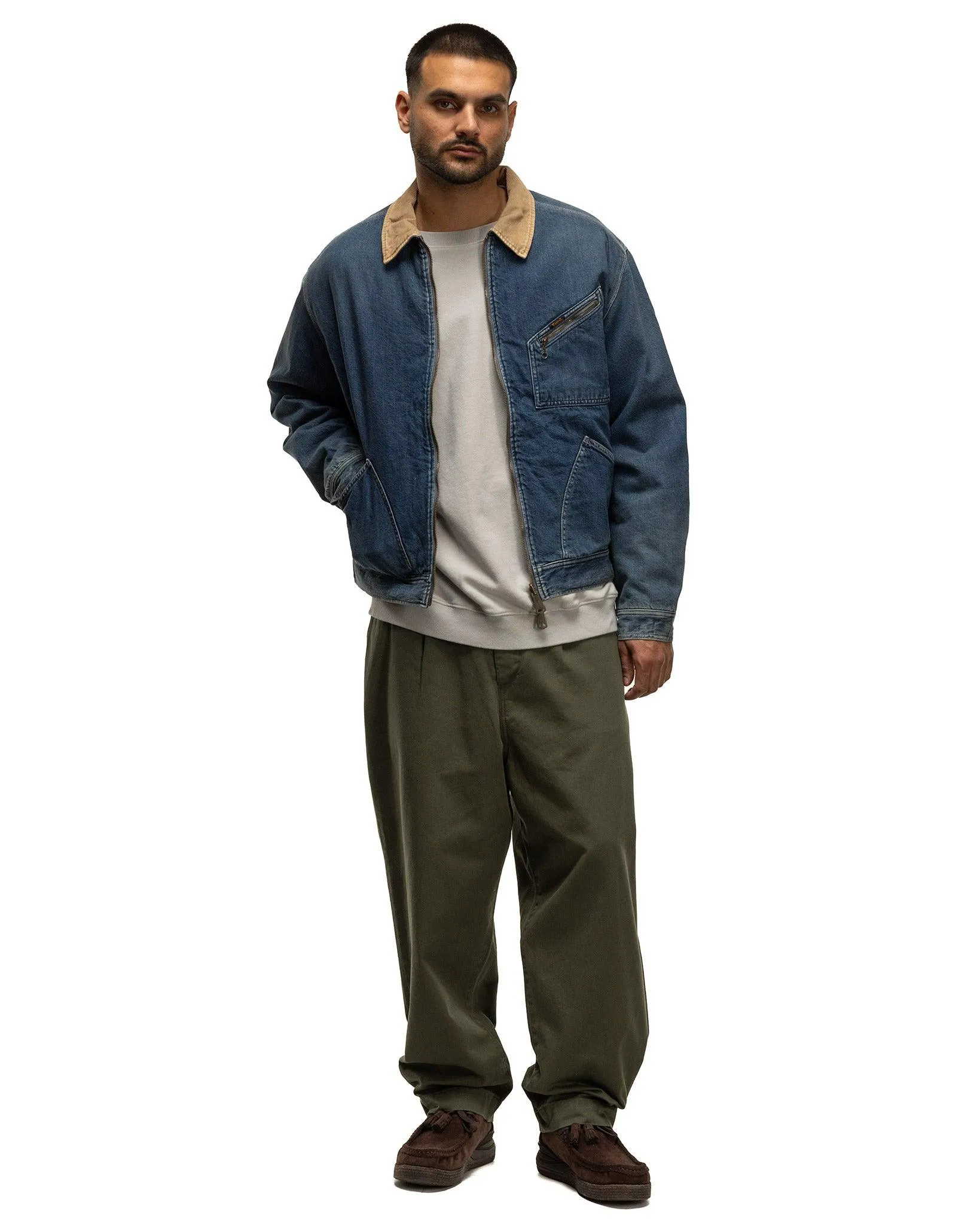 Chino High Waist NIME Pants Khaki