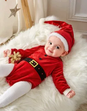 Christmas Photoshoot Romper and Hat #200030