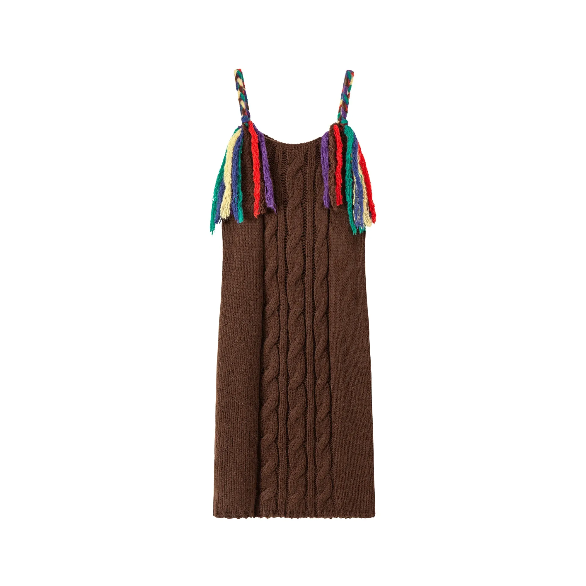 Chuu Baby Ribbed Knit Maxi Dress