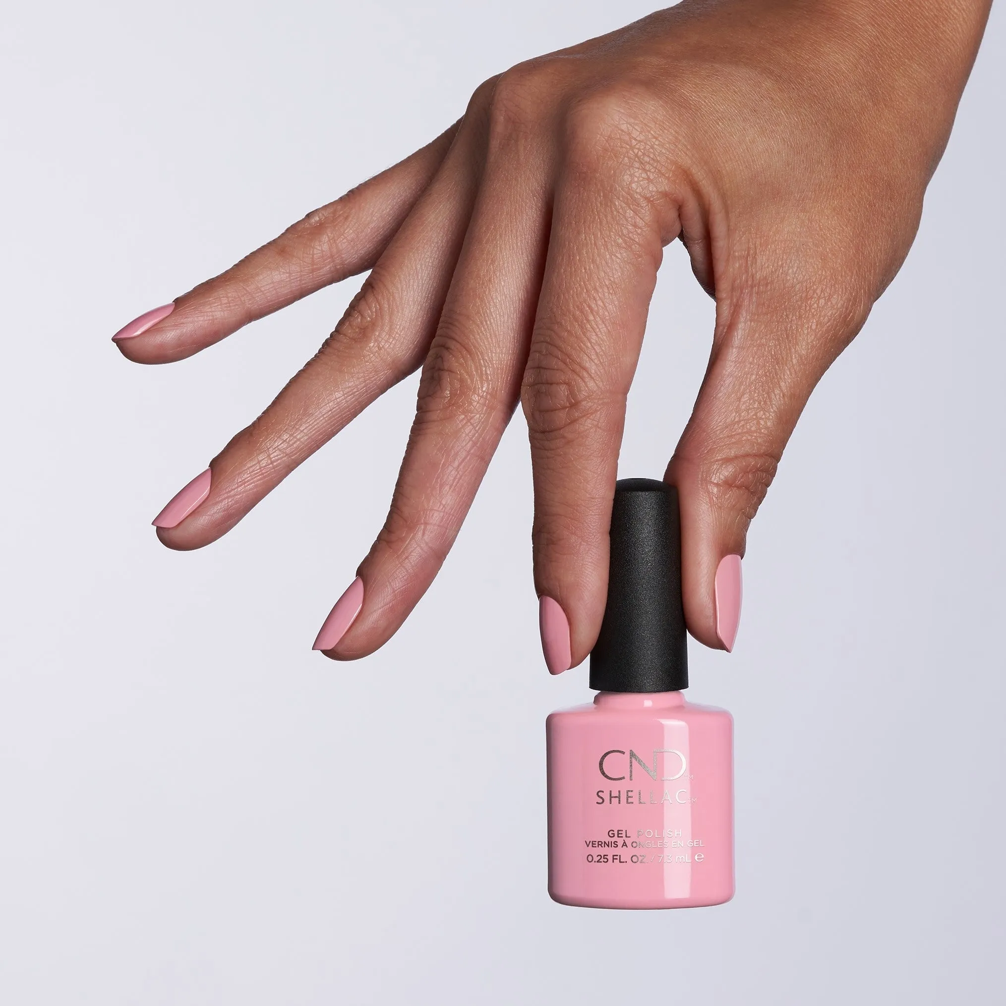 CND - Shellac Xpress5 Combo - Base, Top & Pacific Rose (0.25 oz)