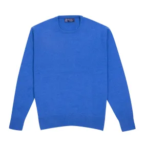 Coast Blue Tiree 4ply Crew Neck Cashmere Sweater