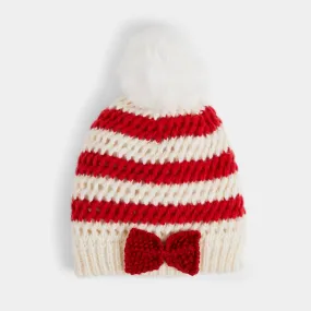 Darling Christmas Bow Hat