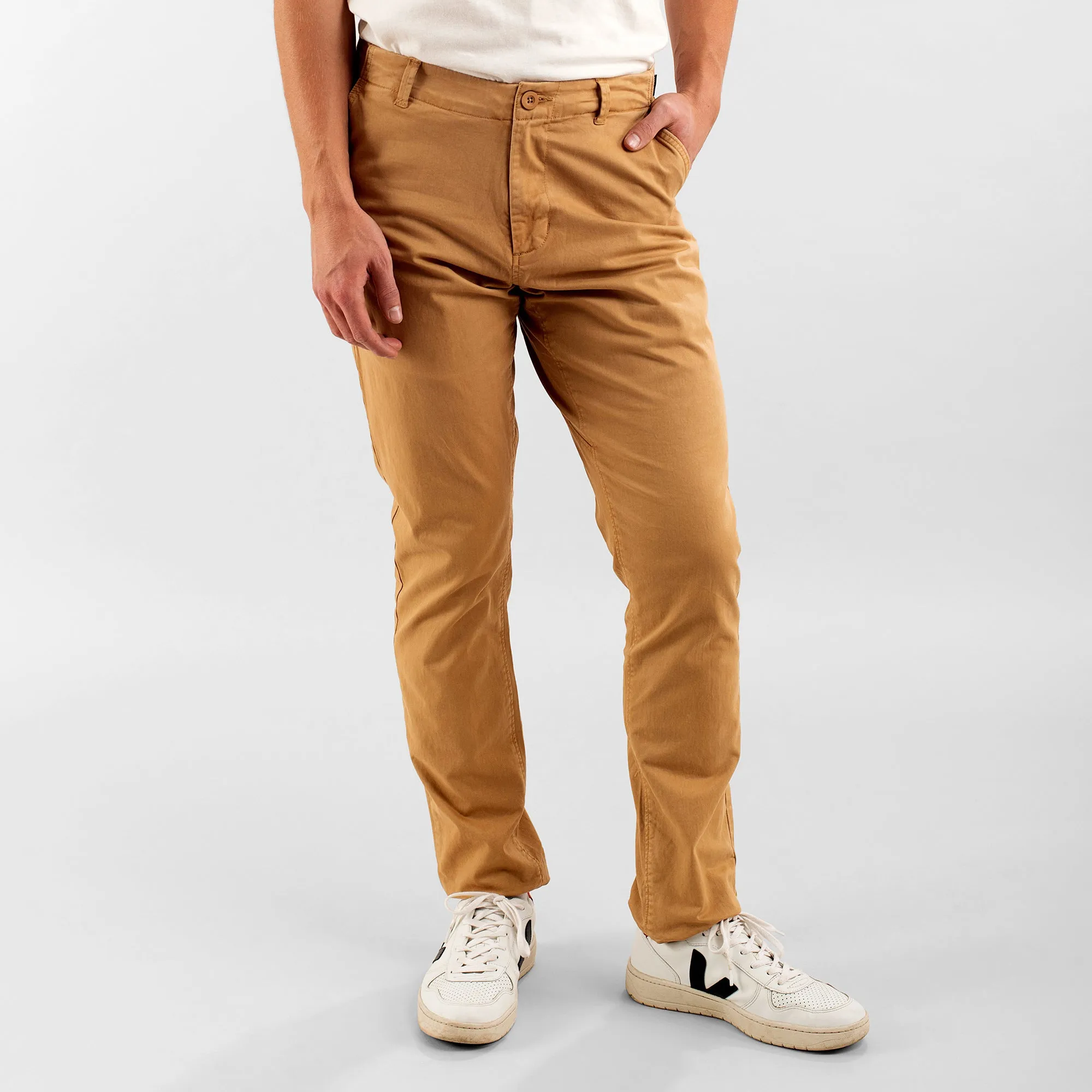 Dedicated Chino Pants Sundsvall Khaki