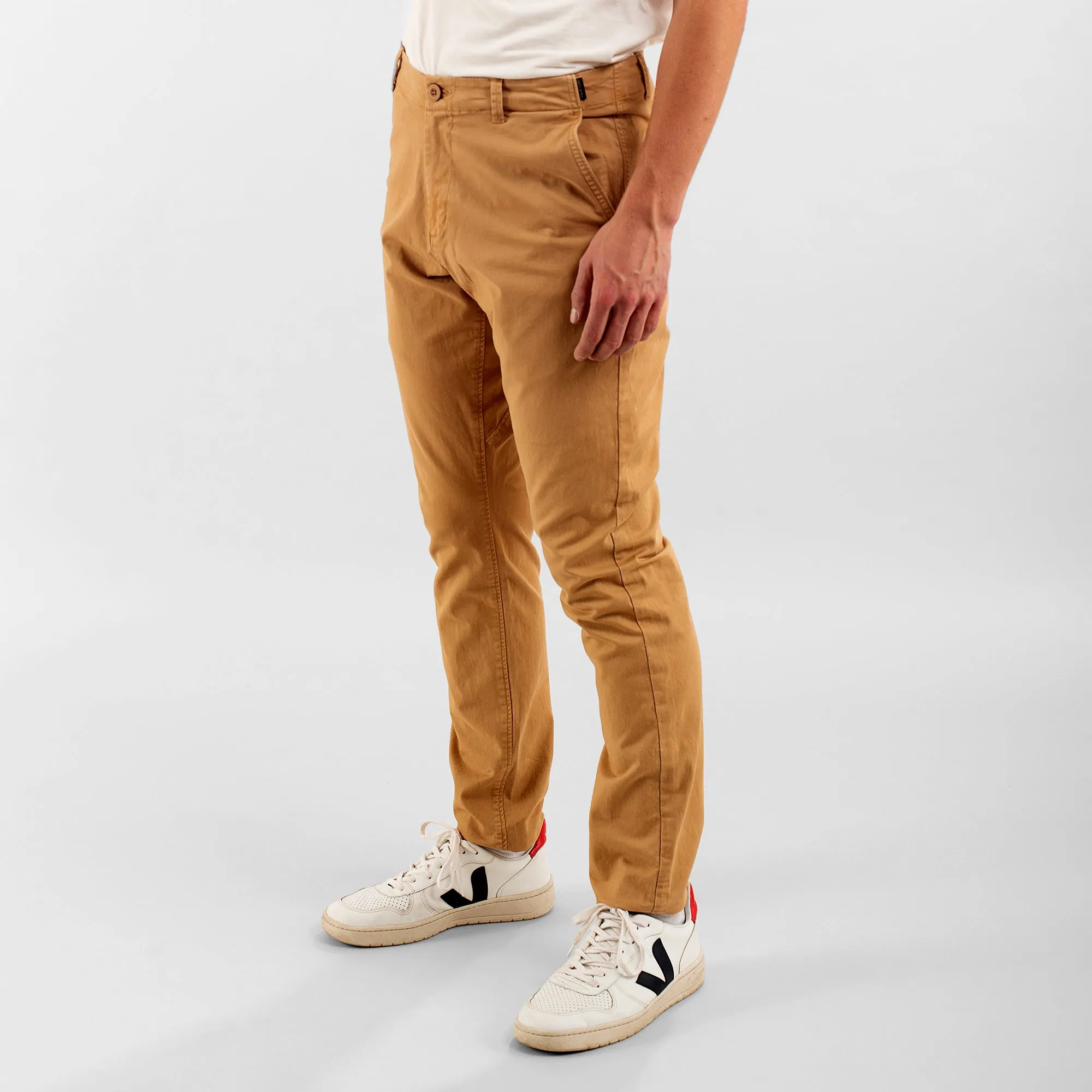 Dedicated Chino Pants Sundsvall Khaki