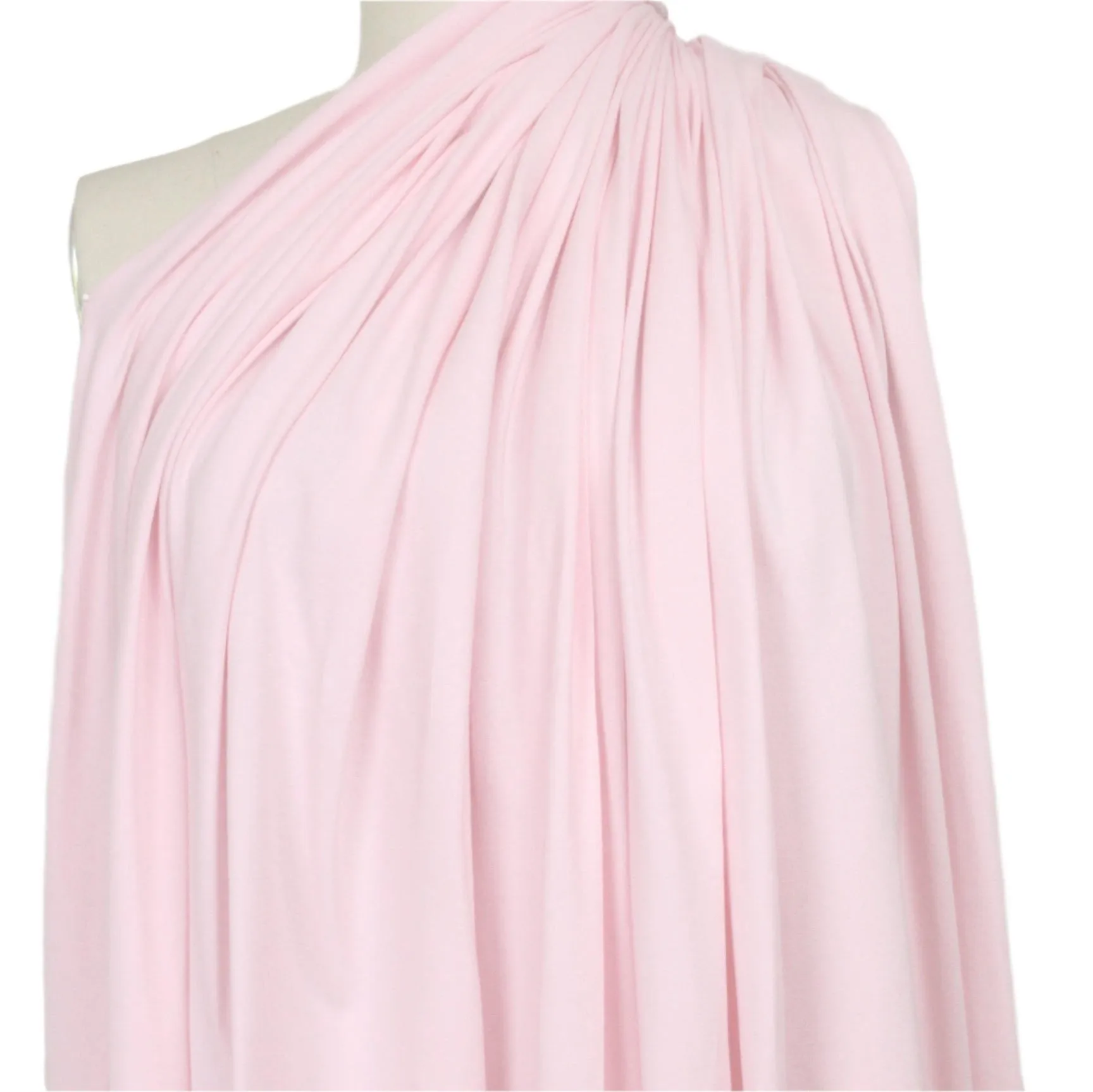 Dutch 220 gms cotton/spandex knit - baby pink