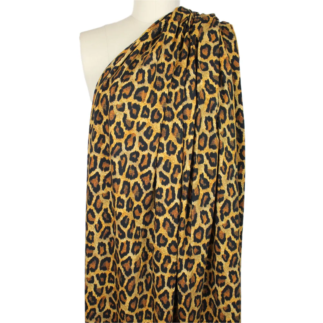 Dutch digital 'leopard spot' cotton knit, Oeko-Tex cert.