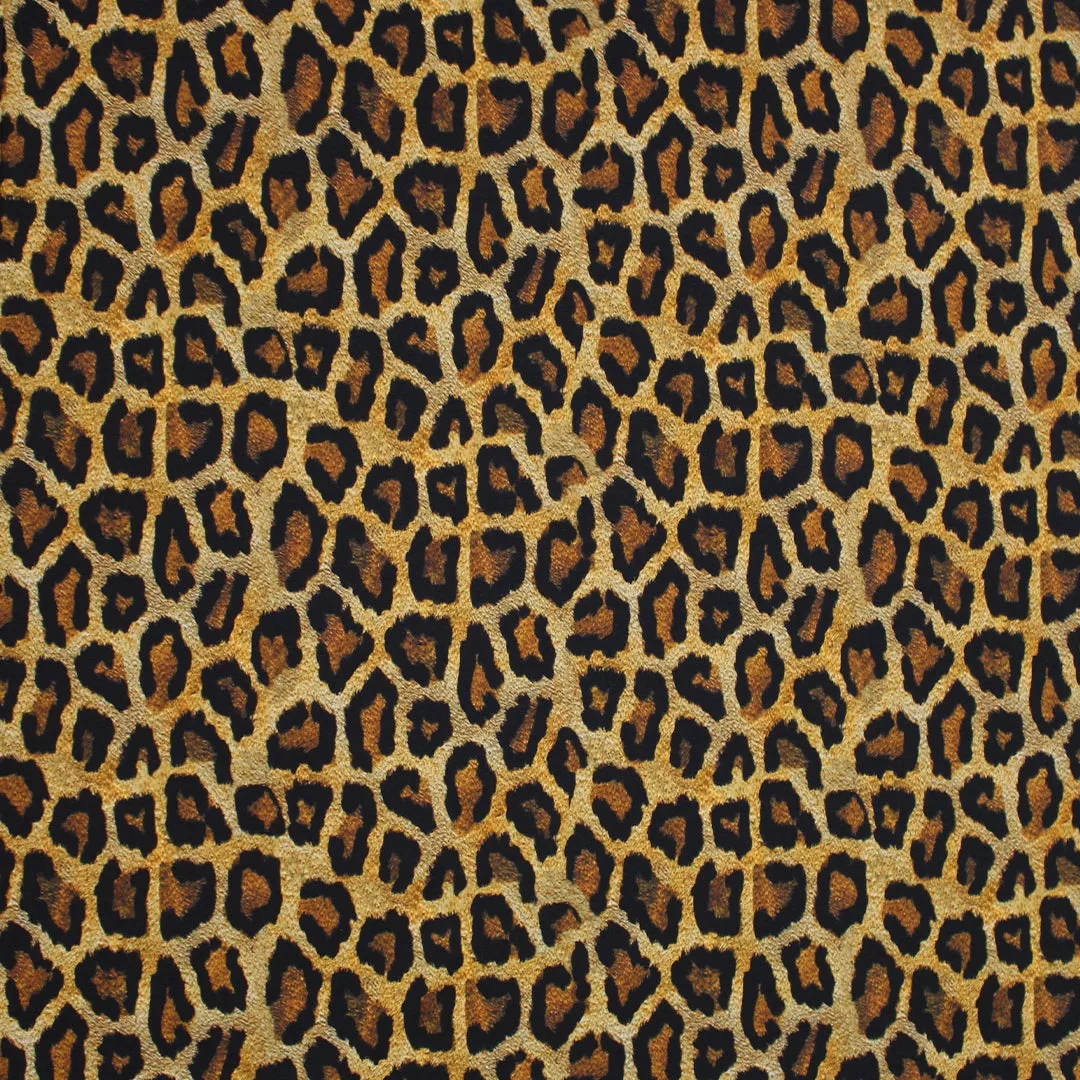 Dutch digital 'leopard spot' cotton knit, Oeko-Tex cert.