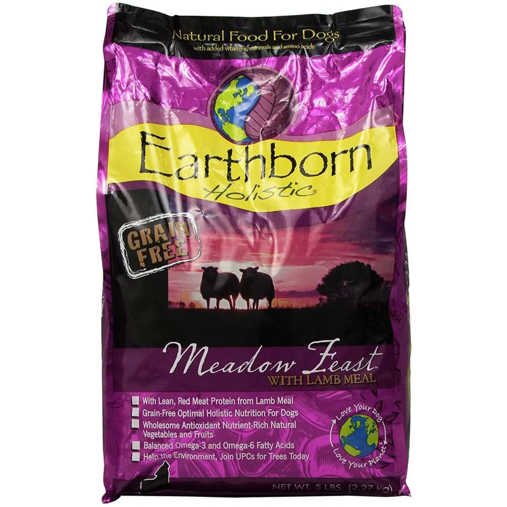 Earthborn Holistic Meadow Feast Grain Free Dry Dog Food 5lb