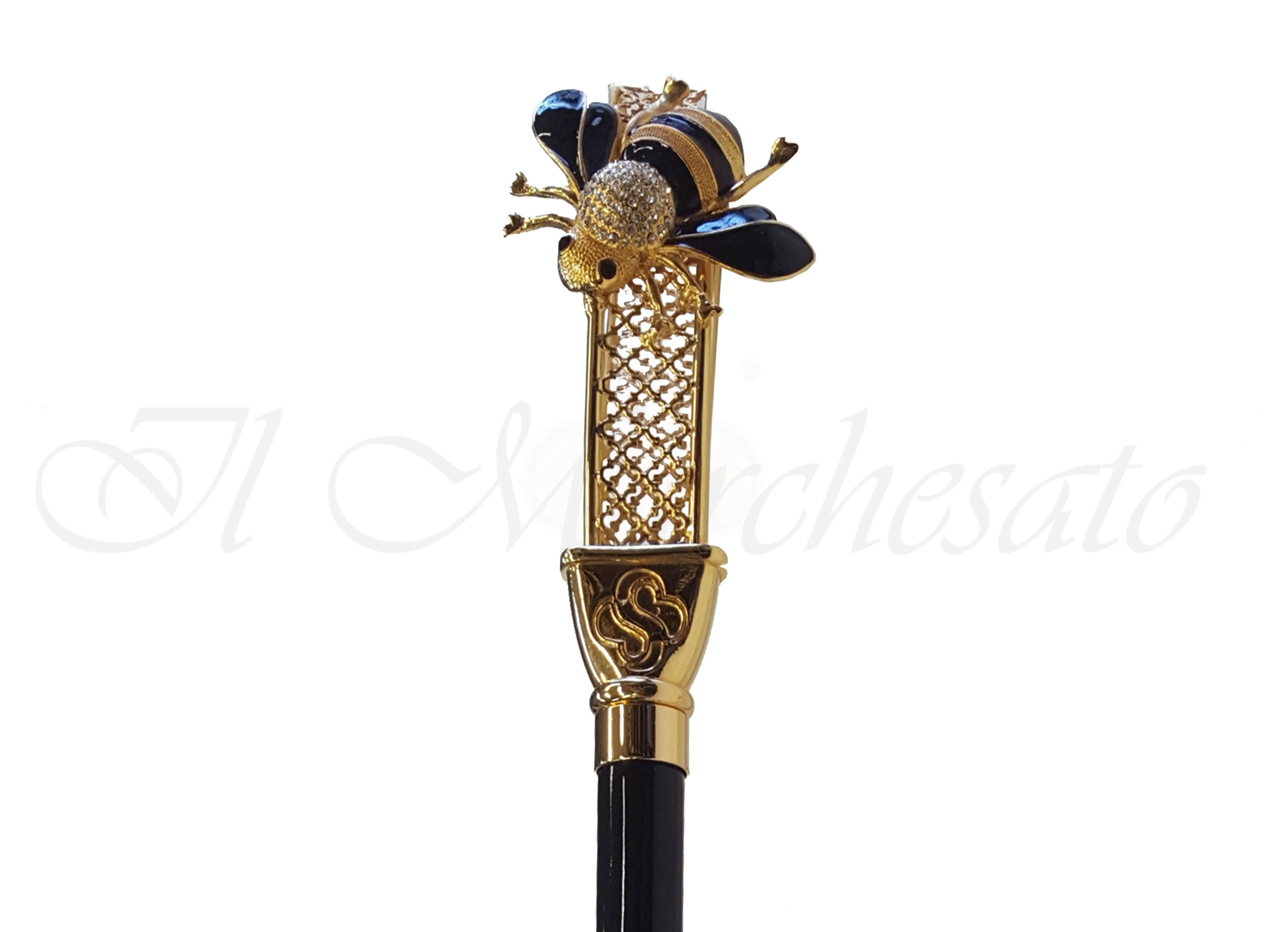 Enamelled Luxury Bee Shoehorn By il Marchesato