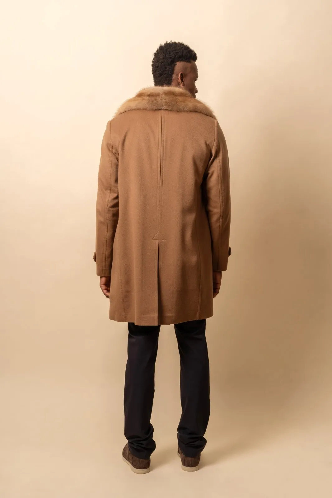 Espresso Elegance Coat